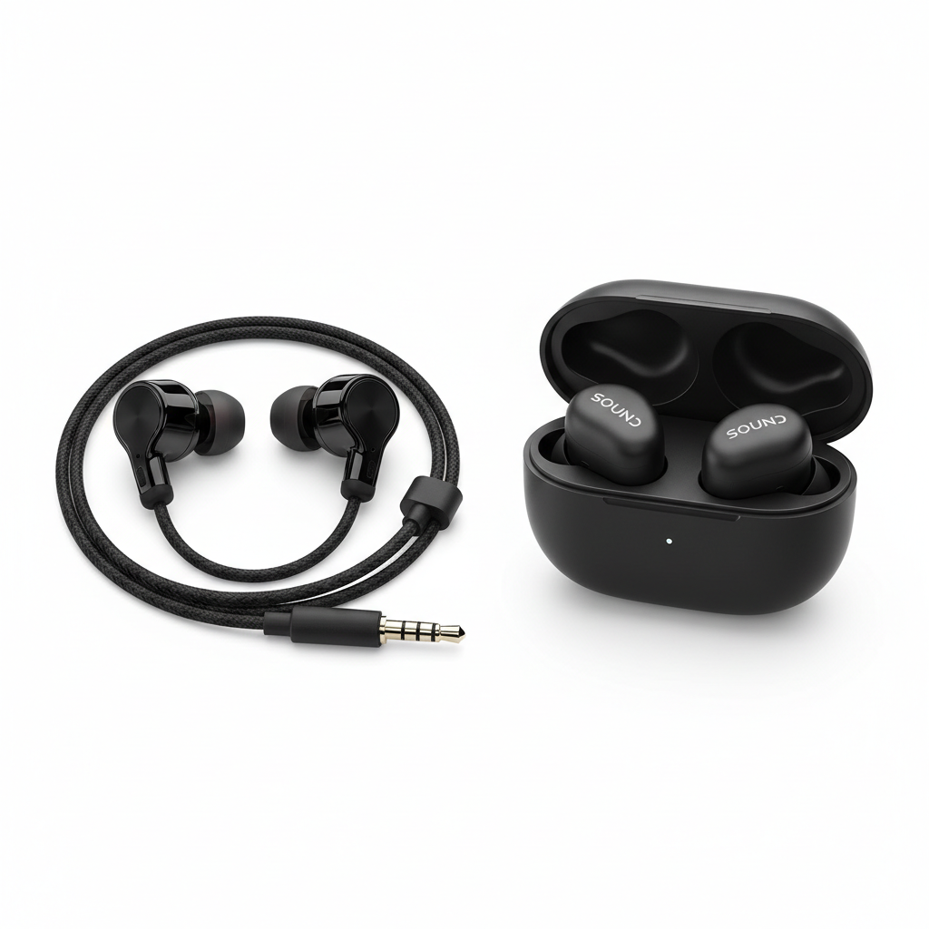 Audifonos Inalambricos 1hora Aut213 Negr
